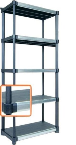 ΡΑΦΙΕΡΑ BLACK & DECKER ΠΛΑΣΤΙΚΗ ΜΕ 4 ΡΑΦΙΩΝ