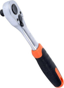 ΚΑΣΤΑΝΙΑ TACTIX 72Δ 254mm 1/2″ 362301 ΚΡΟΥΣΤΙΚΑ ΔΡΑΠΑΝΑ Tactix Καστάνια 72 Δοντιών με Καρέ 1/2" Μήκους 25.4εκ.