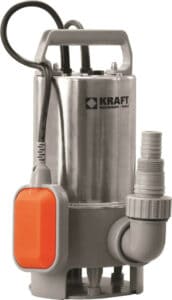 KRAFT:ΑΝΤΛΙΑ ΥΠΟΒΡΥΧΙΑ ΑΚΑΘΑΡΤΩΝ ΙΝΟΧ 750W 43526 ΑΝΤΛΙΕΣ KRAFT ΑΝΤΛΙΑ ΥΠΟΒΡΥΧΙΑ ΑΚΑΘΑΡΤΩΝ ΙΝΟΧ 750W 43526