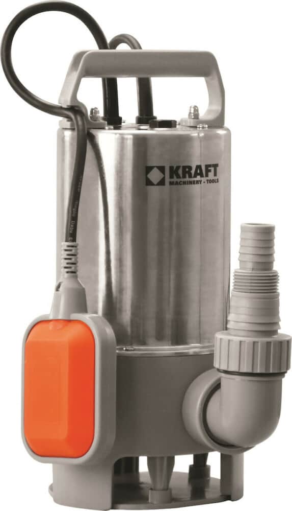 KRAFT:ΑΝΤΛΙΑ ΥΠΟΒΡΥΧΙΑ ΑΚΑΘΑΡΤΩΝ ΙΝΟΧ 750W 43526 ΑΝΤΛΙΕΣ KRAFT ΑΝΤΛΙΑ ΥΠΟΒΡΥΧΙΑ ΑΚΑΘΑΡΤΩΝ ΙΝΟΧ 750W 43526