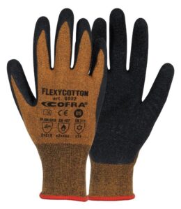 ΓΑΝΤΙΑ ΣΑΓΡΕ ΛΑΤΕΞ COFRA FLEXYCOTTON RUST/BLACK ΓΑΝΤΙΑ ΓΑΝΤΙΑ ΣΑΓΡΕ ΛΑΤΕΞ COFRA FLEXYCOTTON RUST/BLACK ΓΑΝΤΙΑ