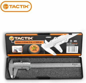 TACTIX ΤΧ245011 ΠΑΧΥΜΕΤΡΟ ΜΕΤΑΛΛΙΚΟ 150mmΧ0.02mm ΜΕΤΡΗΣΗ & ΣΧΕΔΙΑΣΗ TACTIX ΤΧ245011 ΠΑΧΥΜΕΤΡΟ ΜΕΤΑΛΛΙΚΟ 150mmΧ0.02mm ΜΕΤΡΗΣΗ & ΣΧΕΔΙΑΣΗ
