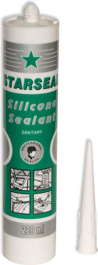 ΣΙΛΙΚΟΝΗ STARSEAL 260ML ΔΙΑΦΑΝΗ-ΛΕΥΚΗ DEN BRAVEN